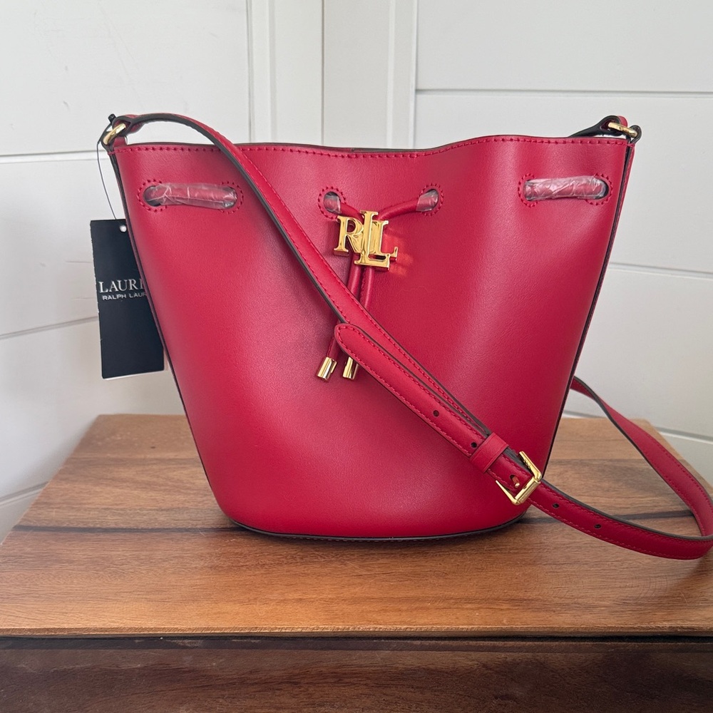Lauren Ralph Lauren Scarlet Leather crossbody Bag
